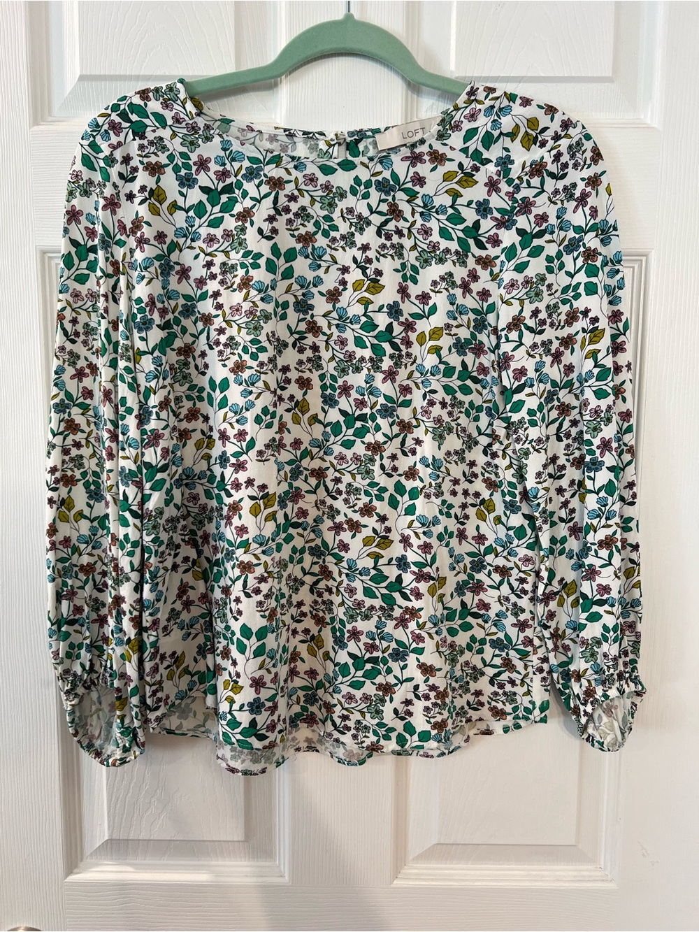 Loft Floral Blouse